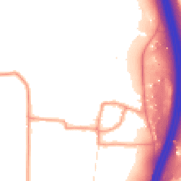 Daytime road noise heatmap for RH17 5PJ