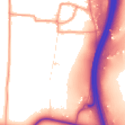 Daytime road noise heatmap for RH17 5PU