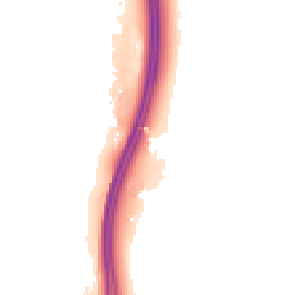 Night-time road noise heatmap for RH17 5PX
