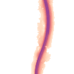 Night-time road noise heatmap for RH17 5PY
