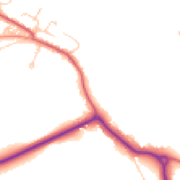 Daytime road noise heatmap for RH17 5QH