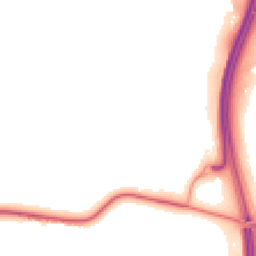 Night-time road noise heatmap for RH17 5QN