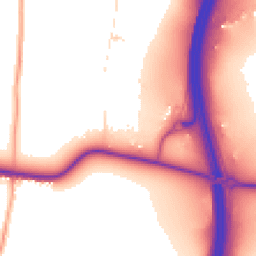 Daytime road noise heatmap for RH17 5QR