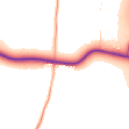 Daytime road noise heatmap for RH17 5QU