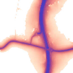 Daytime road noise heatmap for RH17 5RA