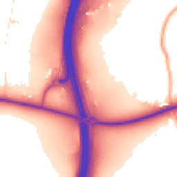 Daytime road noise heatmap for RH17 5RN
