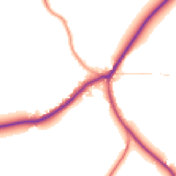 Daytime road noise heatmap for RH17 5RQ