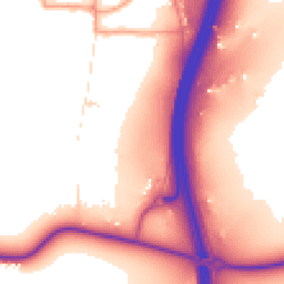 Daytime road noise heatmap for RH17 5SH