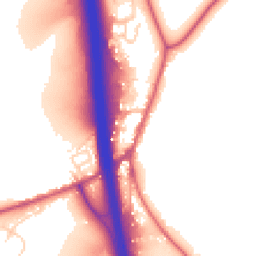 Daytime road noise heatmap for RH17 6BF
