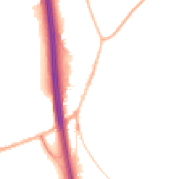 Night-time road noise heatmap for RH17 6BL