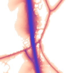 Daytime road noise heatmap for RH17 6BQ