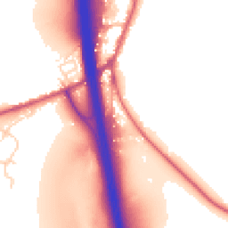 Daytime road noise heatmap for RH17 6BU