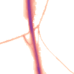 Night-time road noise heatmap for RH17 6BZ
