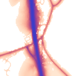 Daytime road noise heatmap for RH17 6DD