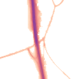 Night-time road noise heatmap for RH17 6DD