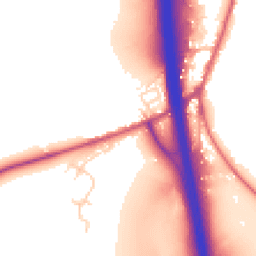 Daytime road noise heatmap for RH17 6DJ