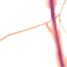Night-time road noise heatmap for RH17 6DL