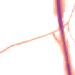 Night-time road noise heatmap for RH17 6DR