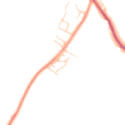 Daytime road noise heatmap for RH17 6DZ