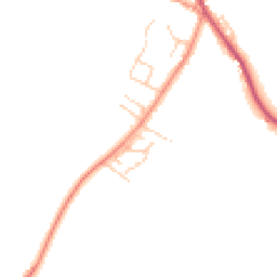 Daytime road noise heatmap for RH17 6ED
