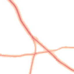 Daytime road noise heatmap for RH17 6EH