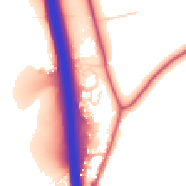 Daytime road noise heatmap for RH17 6FP