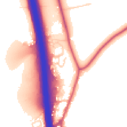 Daytime road noise heatmap for RH17 6FQ