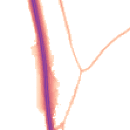 Night-time road noise heatmap for RH17 6FQ