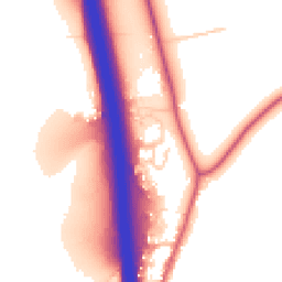 Daytime road noise heatmap for RH17 6FR