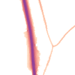 Night-time road noise heatmap for RH17 6FR