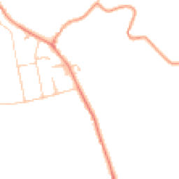 Daytime road noise heatmap for RH17 6FW