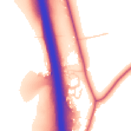 Daytime road noise heatmap for RH17 6HB