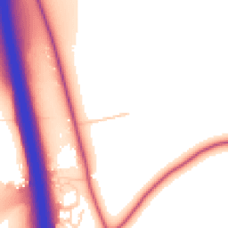Daytime road noise heatmap for RH17 6HG