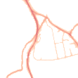 Daytime road noise heatmap for RH17 6HU