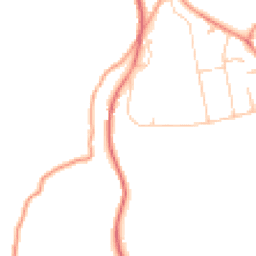 Daytime road noise heatmap for RH17 6HX