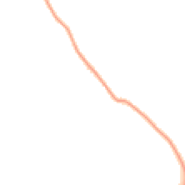 Daytime road noise heatmap for RH17 6LA