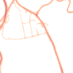 Daytime road noise heatmap for RH17 6LY