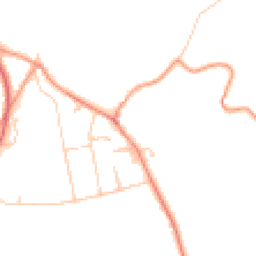 Daytime road noise heatmap for RH17 6NG