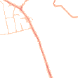 Daytime road noise heatmap for RH17 6NL