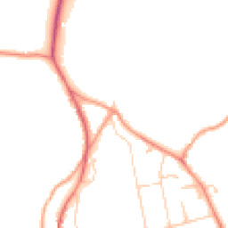 Daytime road noise heatmap for RH17 6NY