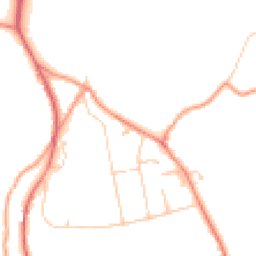 Daytime road noise heatmap for RH17 6PG
