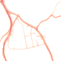 Daytime road noise heatmap for RH17 6PH