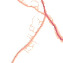 Daytime road noise heatmap for RH17 6RR