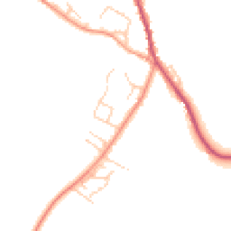 Daytime road noise heatmap for RH17 6RS
