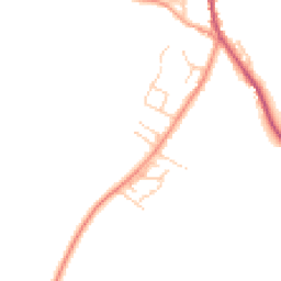 Daytime road noise heatmap for RH17 6SB