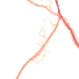 Daytime road noise heatmap for RH17 6SE
