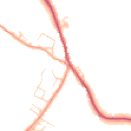 Daytime road noise heatmap for RH17 6SZ