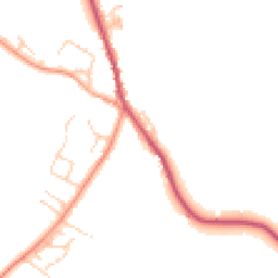 Daytime road noise heatmap for RH17 6TS