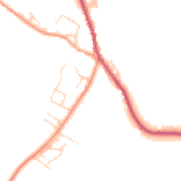 Daytime road noise heatmap for RH17 6TU