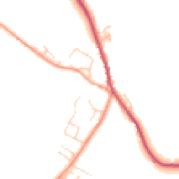 Daytime road noise heatmap for RH17 6UB